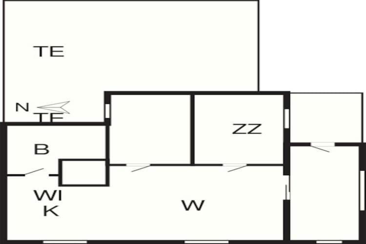 4 Person Holiday Home In R M Lakolk Dış mekan fotoğraf